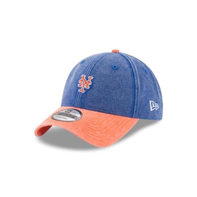 New York Mets Gorra | New Era MLB Rugged Canvas 9twenty Adjustable Cap Mexico - Azules